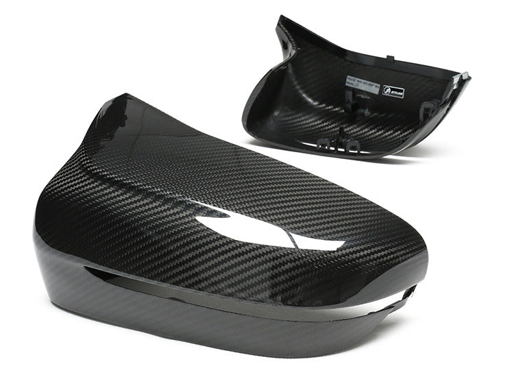 Carbon Fiber Mirror Cap Set - BMW F90 M5 & M8 (Dry Carbon)