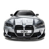 BMW G8X ADRO STYLE DRY CARBON FIBER FRONT LIP (FOR OEM BUMPERS)