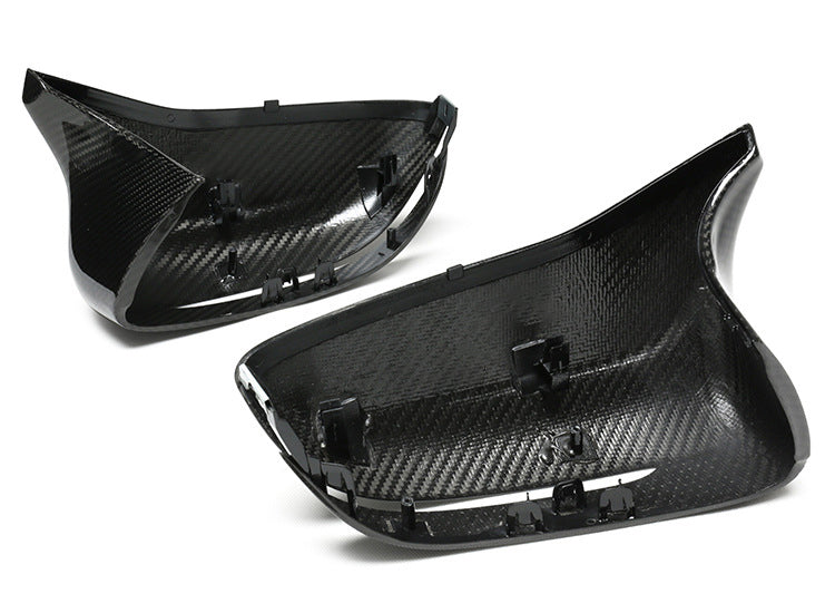 Carbon Fiber Mirror Cap Set - BMW F90 M5 & M8 (Dry Carbon)