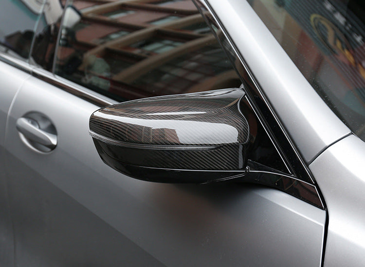 Carbon Fiber Mirror Cap Set - BMW F90 M5 & M8 (Dry Carbon)