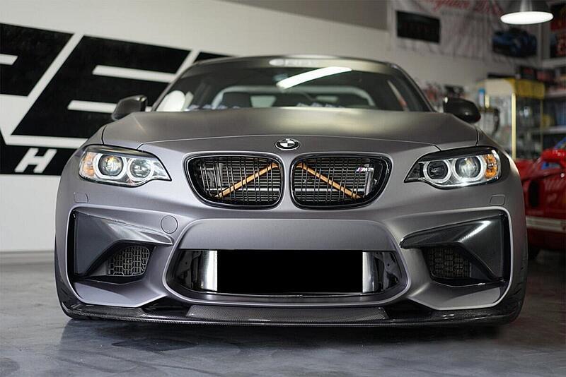 BMW M2 F87 MTC STYLE DRY CARBON FRONT LIP