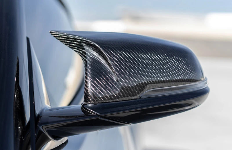 Toyota Supra A90 M-Style Carbon Fiber Mirror Caps