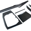 Carbon Fiber Center Console Trim Set - BMW G Chassis