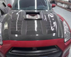 Nissan GTR R35 Exposed Engine Hood Carbon FIber