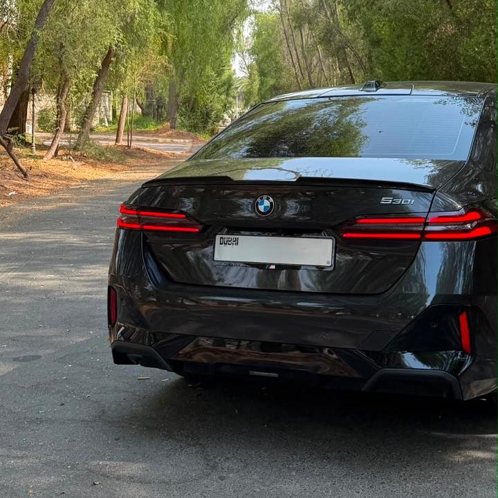 BMW 5 SERIES G6X MP STYLE DRY CARBON FIBER SPOILER