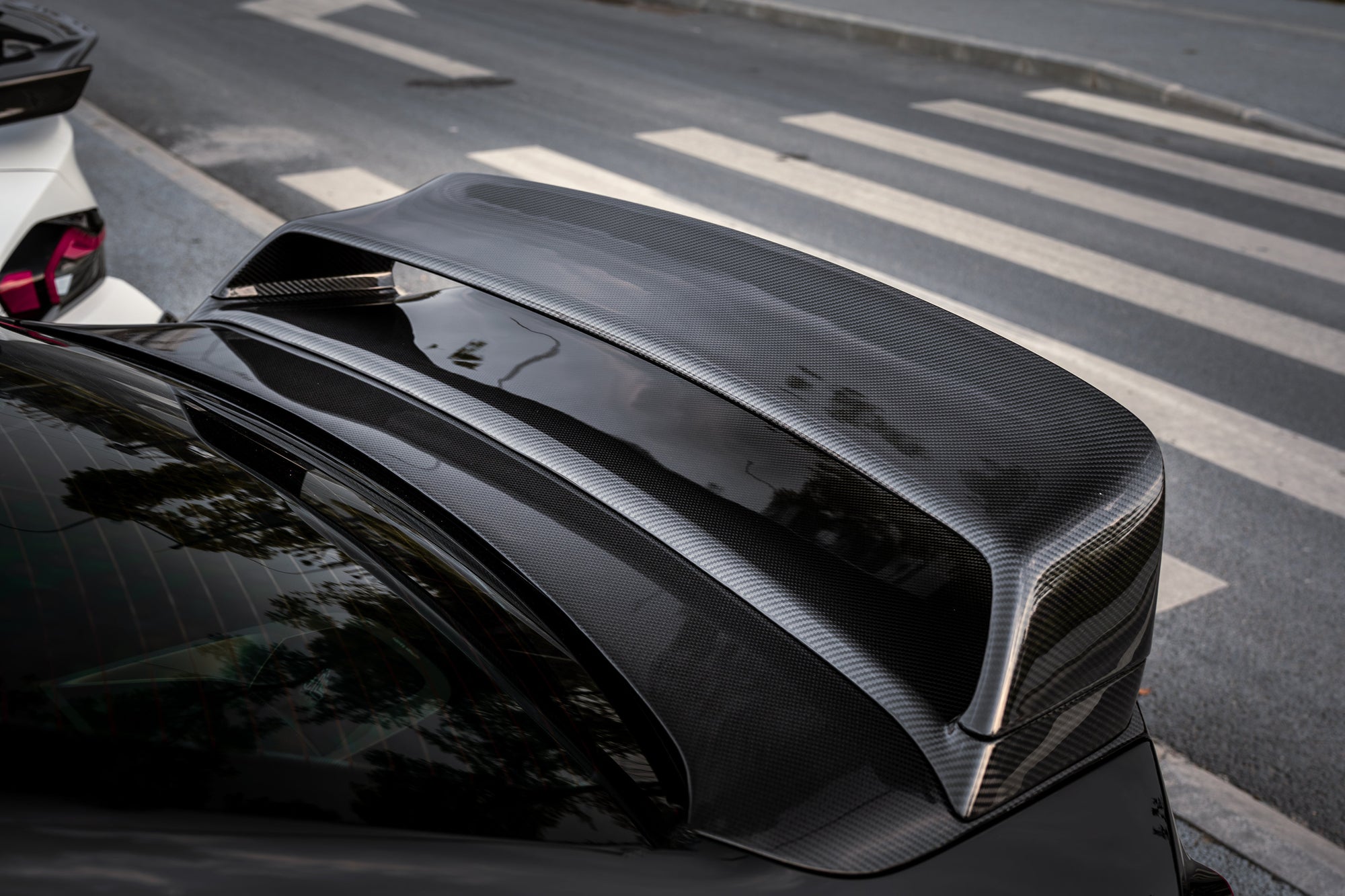 BMW G87 M2 Classic Style Dry Carbon Fiber Rear Wing