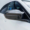 BMW 5 SERIES G90 G99 DRY CARBON FIBER MIRROR CAPS