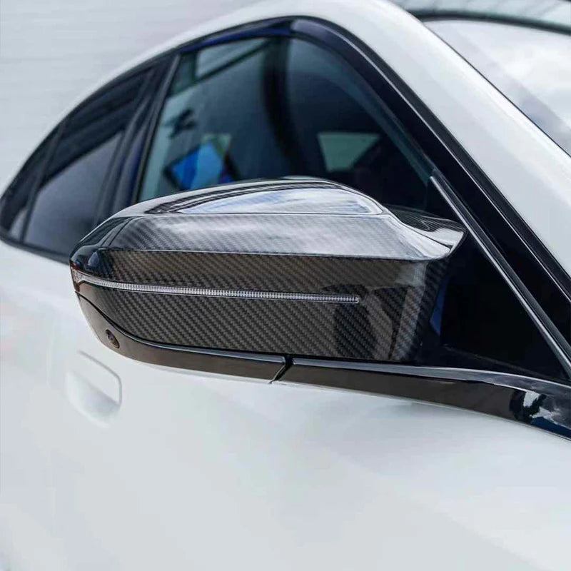 BMW 5 SERIES G90 G99 DRY CARBON FIBER MIRROR CAPS