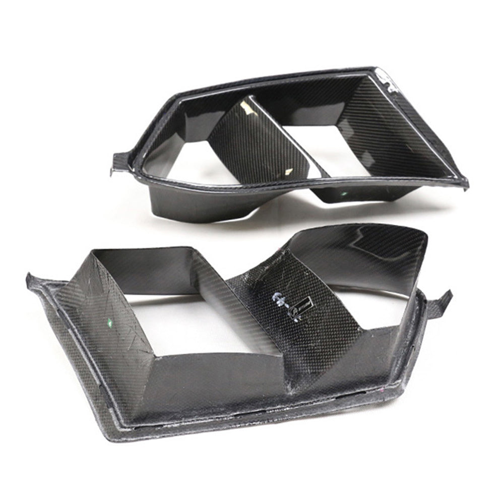 BMW G8X Carbon Fiber MP Style Front Bumper Air Inlets
