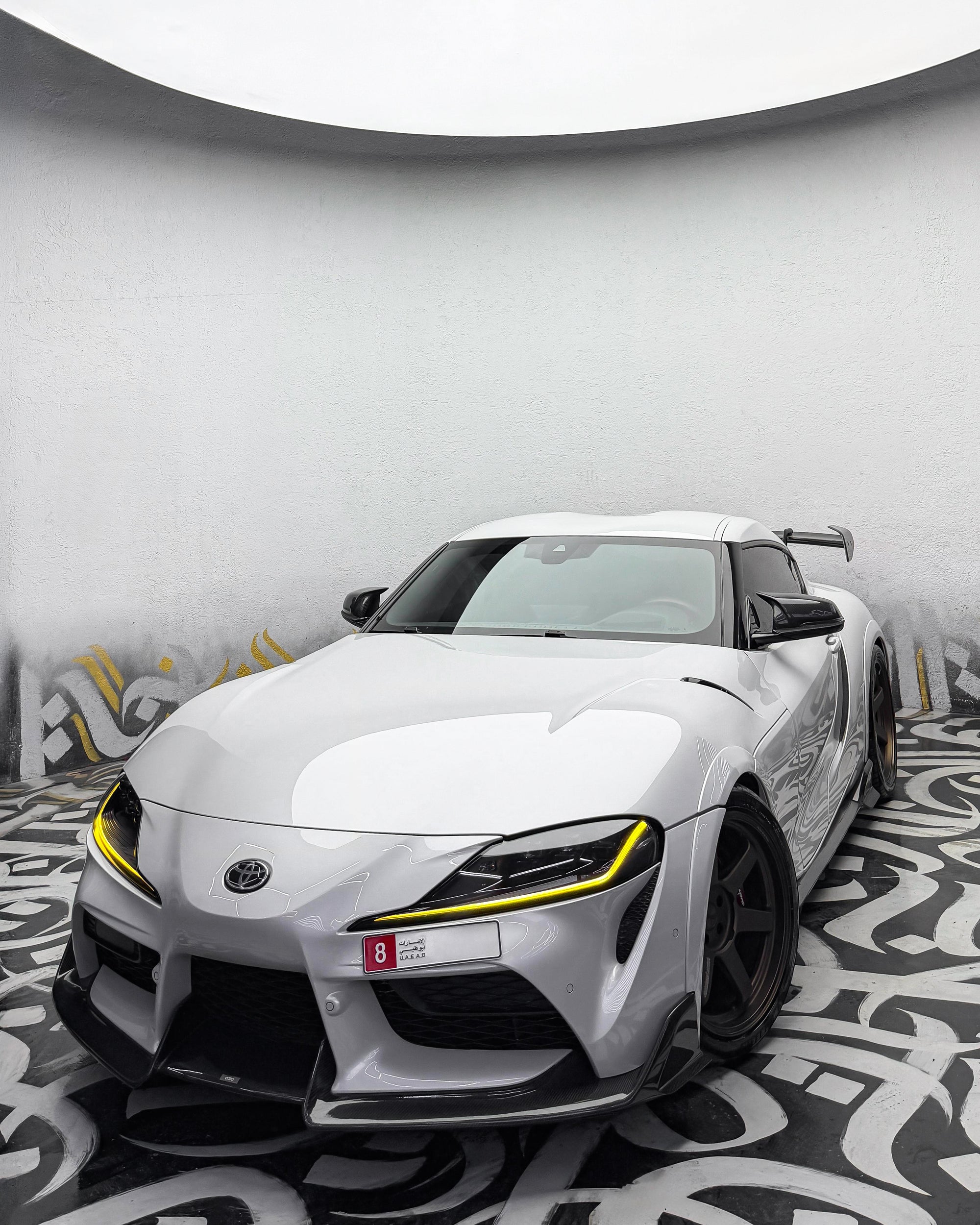 TOYOTA SUPRA A90 MK5 YELLOW DRL LED CHIP