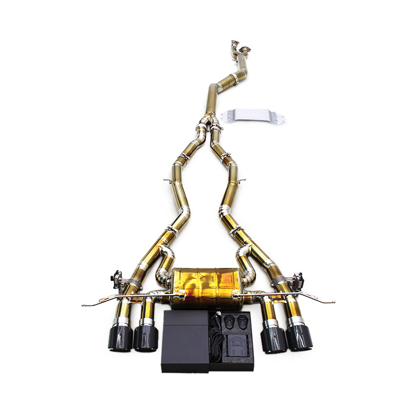 BMW G8X M3 / M4 / M2 IHC Gold Titanium Valved Exhaust System