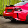 BMW M2 G87 MP STYLE DRY CARBON FIBER REAR DIFFUSER