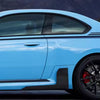 BMW M2 G87 MP STYLE DRY CARBON FIBER SIDE SKIRT WINGLETS