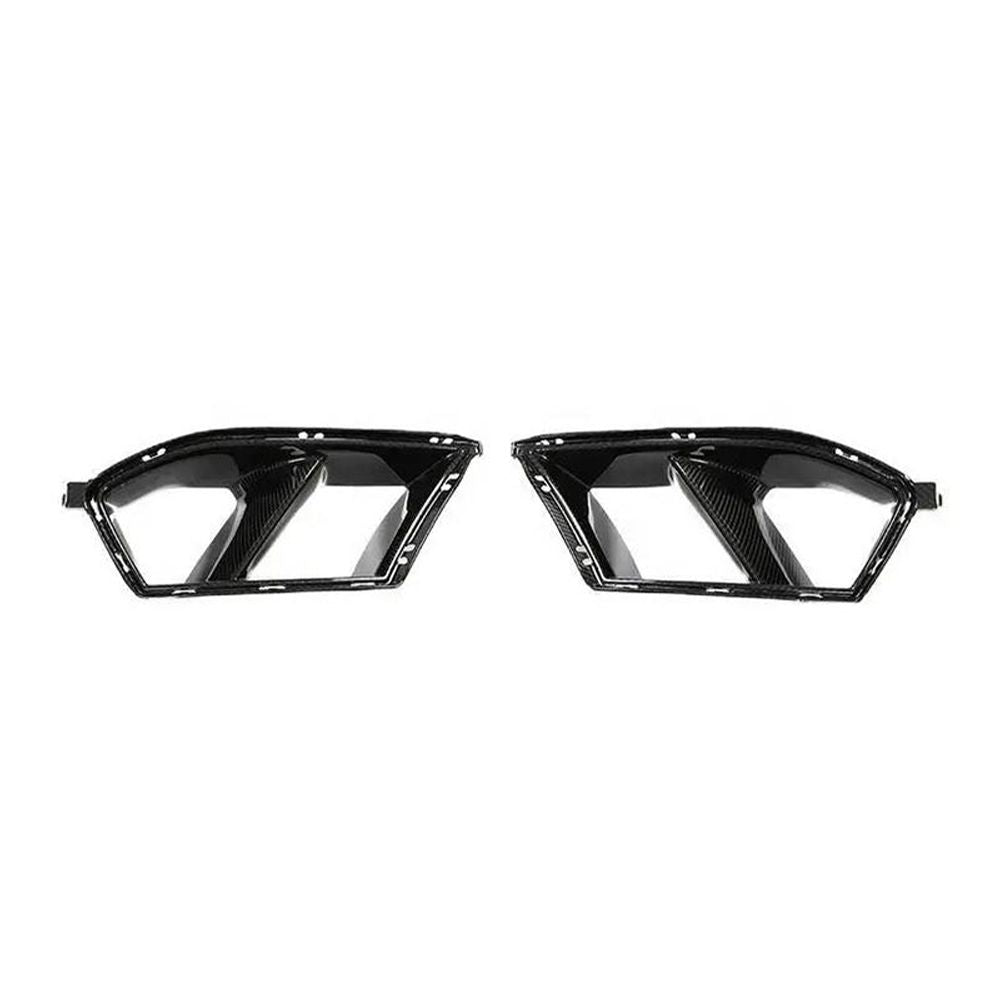 BMW G8X Carbon Fiber MP Style Front Bumper Air Inlets