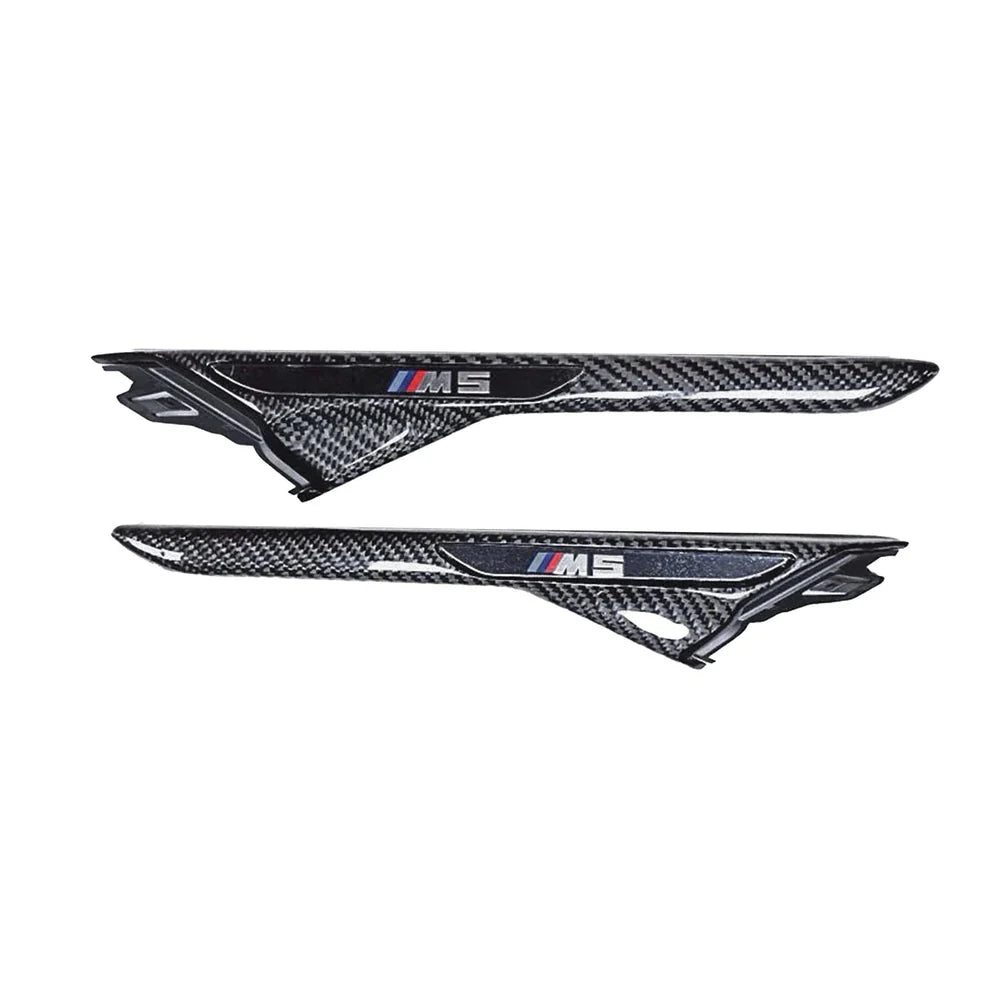 BMW F90 M5 DRY CARBON FIBER SIDE FENDER TRIM