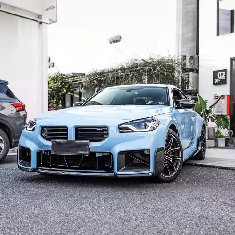 BMW G87 M2 MP Style Dry Carbon Fiber Front Lip