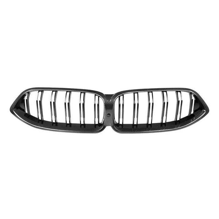 BMW M8 F91 / F92 / F93 DRY CARBON FIBER FRONT KIDNEY GRILLE