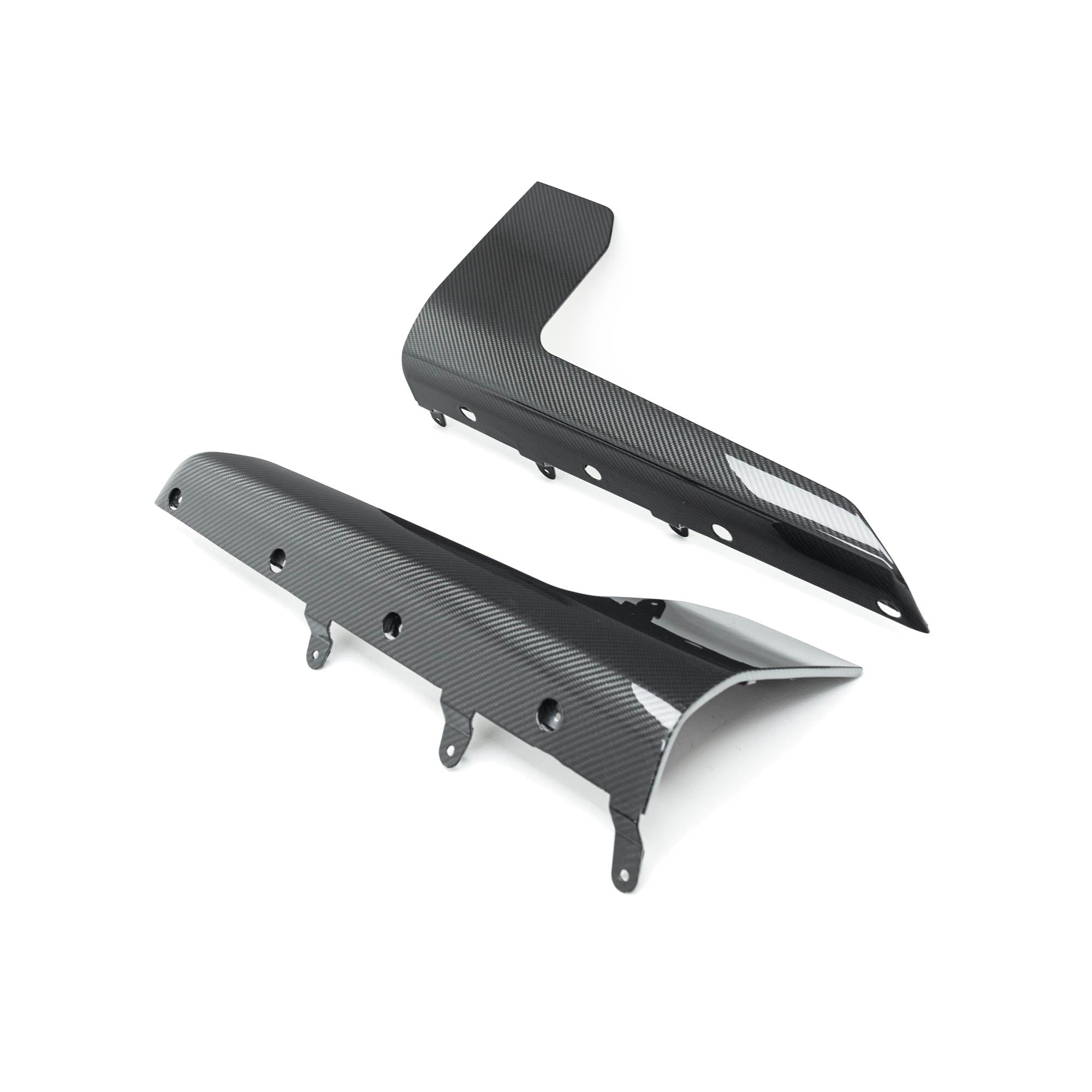 BMW M2 G87 MP STYLE DRY CARBON FIBER SIDE SKIRT WINGLETS