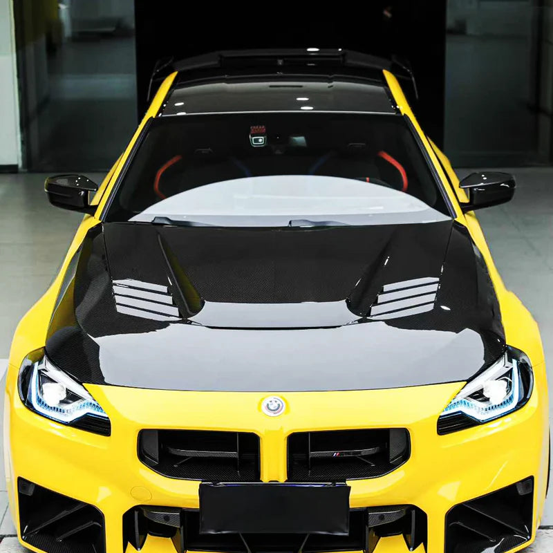 BMW M2 G87 DRY CARBON FIBER HOOD