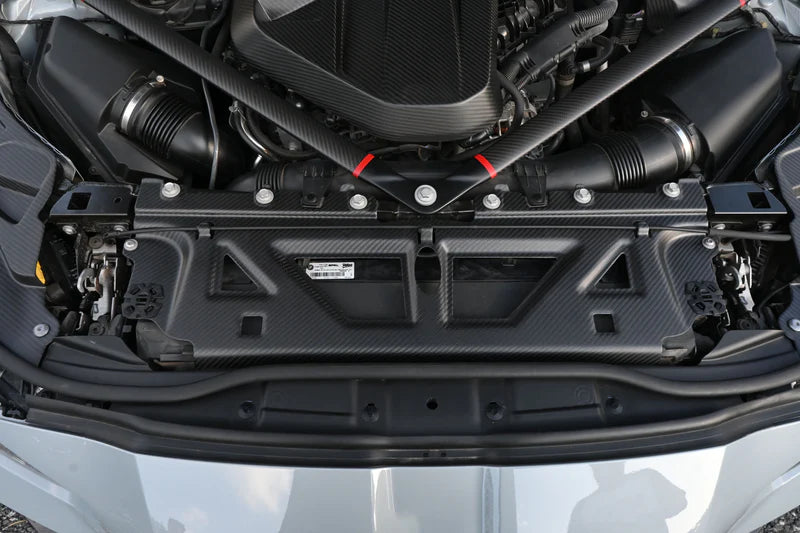 BMW G8X M2 / M3 / M4 Precision Fit Dry Carbon Fiber Radiator Cooling cover