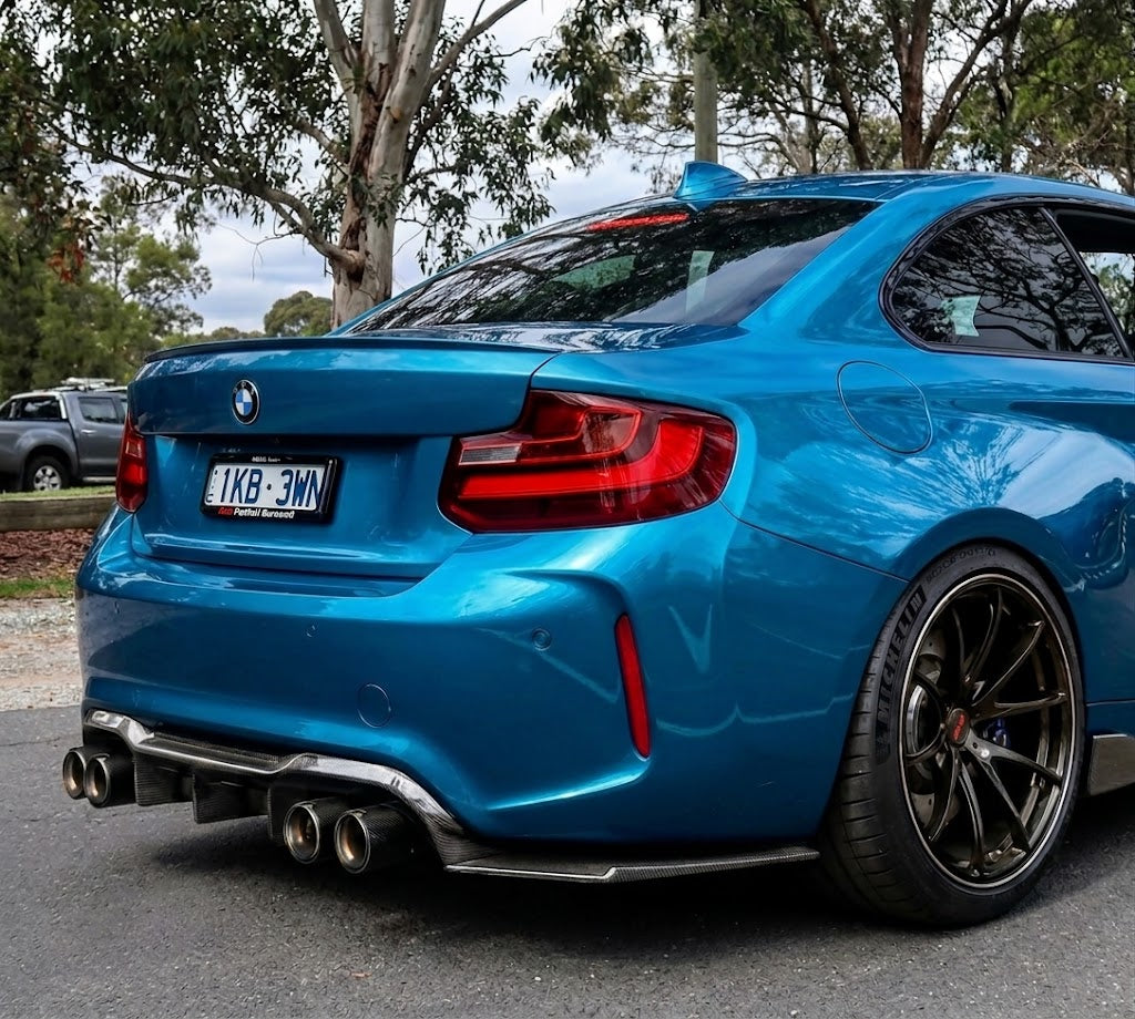 BMW M2 F87 MTC STYLE DRY CARBON Diffuser