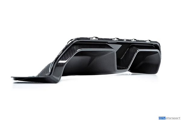 BMW F90 M5 CS STYLE DRY CARBON FIBER REAR DIFFUSER