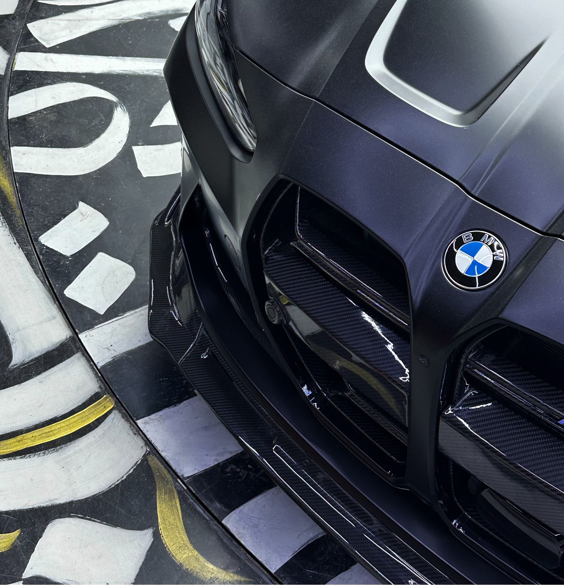 BMW G8X Carbon Fiber CSL-Style Kidney Grille