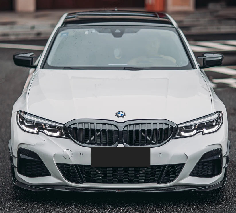 BMW 3 SERIES G20 PRE-LCI TK STYLE CARBON FIBER FRONT LIP V2