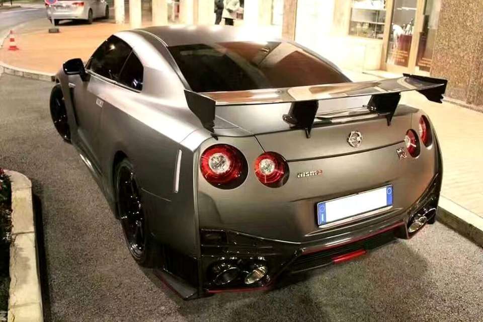 Nissan GTR R35 Nismo Style Carbon Fiber Rear Spoiler