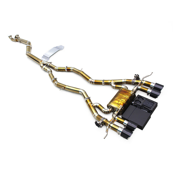 BMW G8X M3 / M4 / M2 IHC Gold Titanium Valved Exhaust System