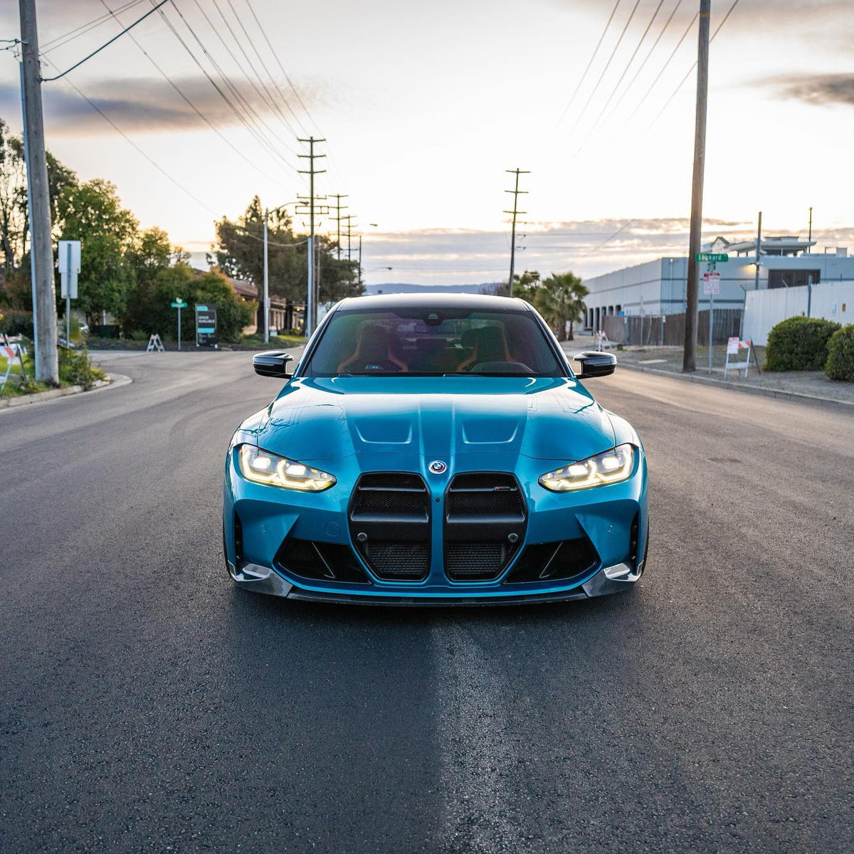 BMW G8X MP Style Dry Carbon Fiber Front Lip