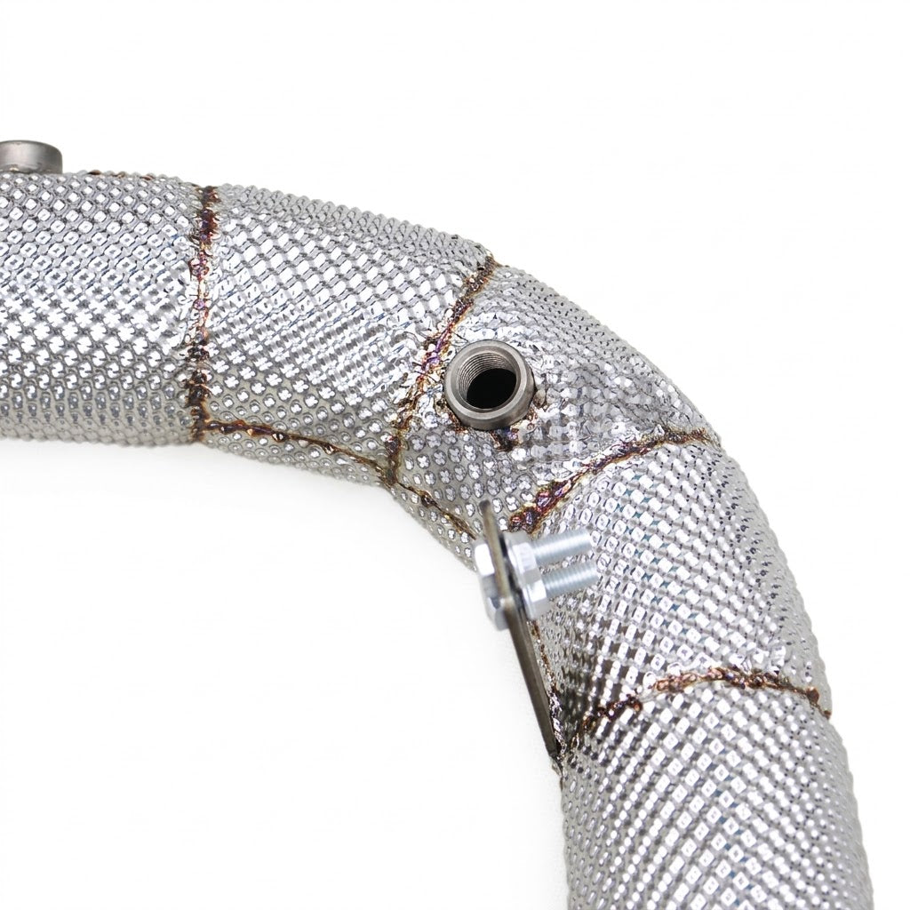 BMW S63 4.4TT IHC CATLESS DOWNPIPE (F10 M5 / F90 M5 / M6 / 8 SERIES)