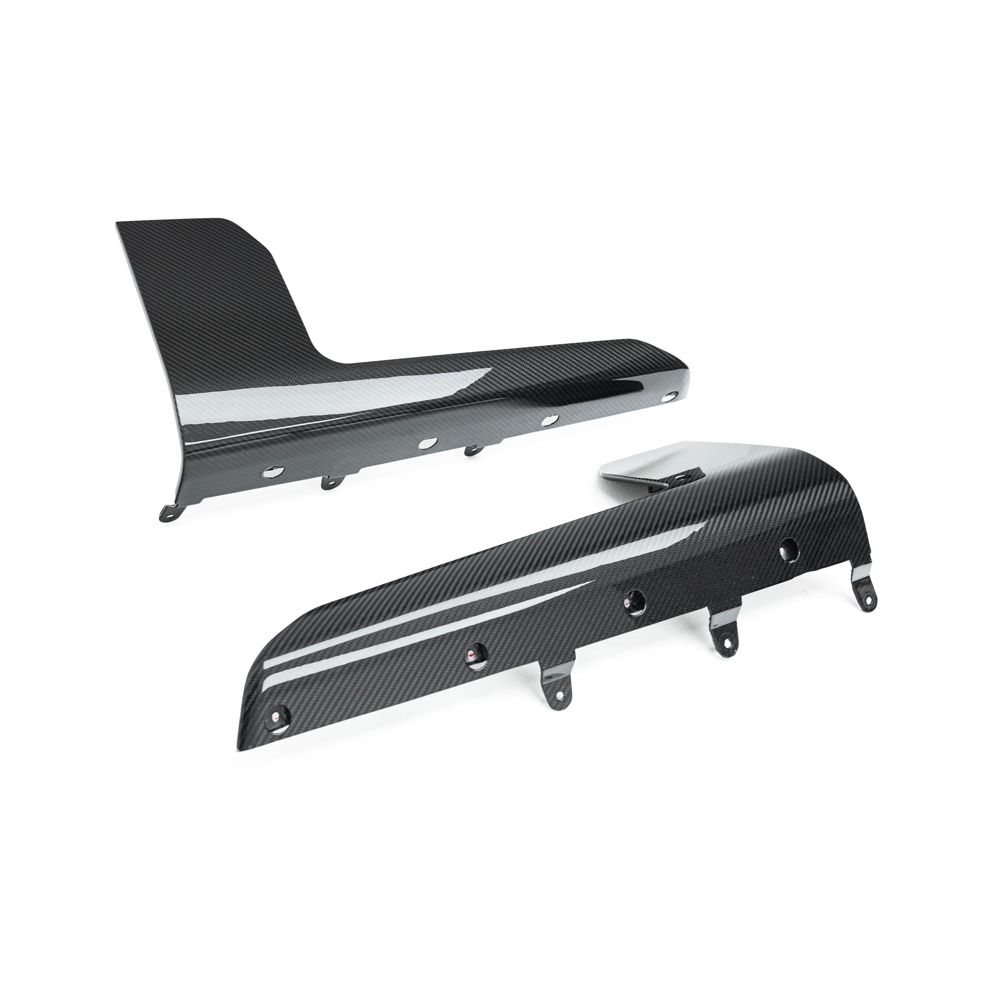 BMW M2 G87 MP STYLE DRY CARBON FIBER SIDE SKIRT WINGLETS