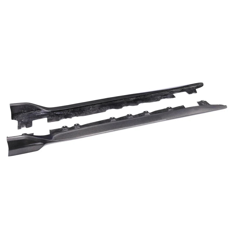 TOYOTA SUPRA A90 GR AD STYLE CARBON FIBER Side Skirts V1