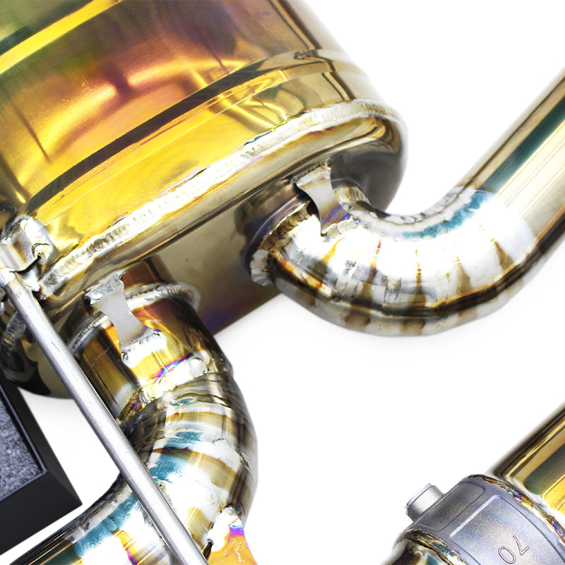 BMW G8X M3 / M4 / M2 IHC Gold Titanium Valved Exhaust System