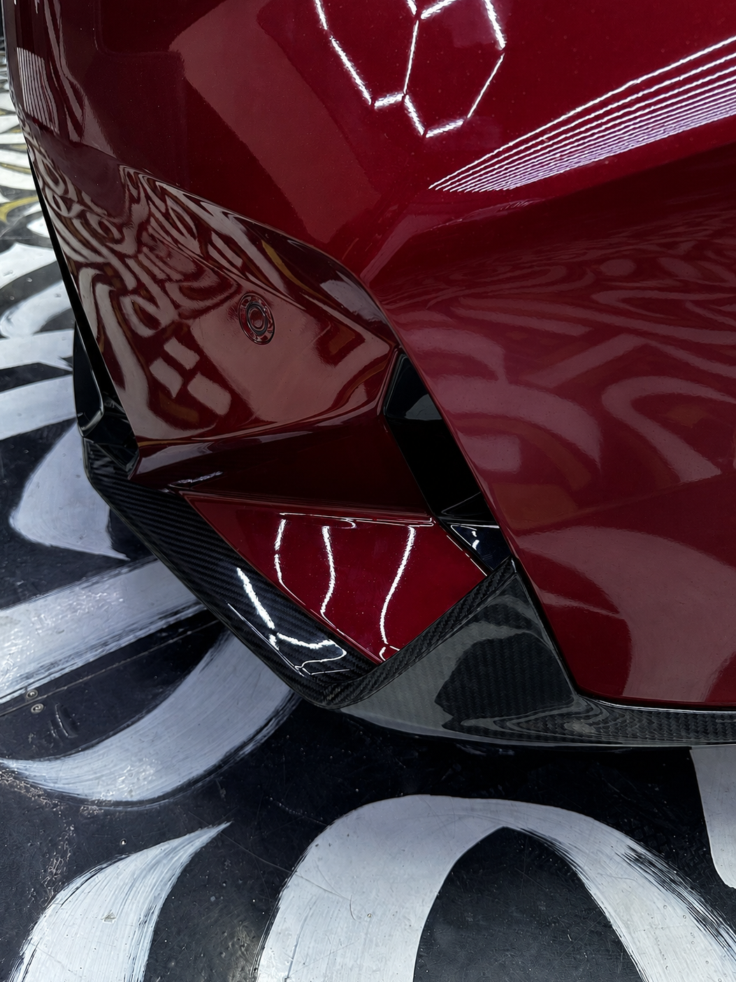 BMW M5 G90 MP STYLE DRY CARBON FIBER FRONT LIP