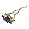 BMW G8X M3 / M4 / M2 IHC Gold Titanium Valved Exhaust System