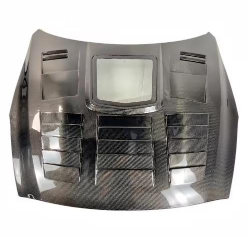 Nissan GTR R35 Exposed Engine Hood Carbon FIber