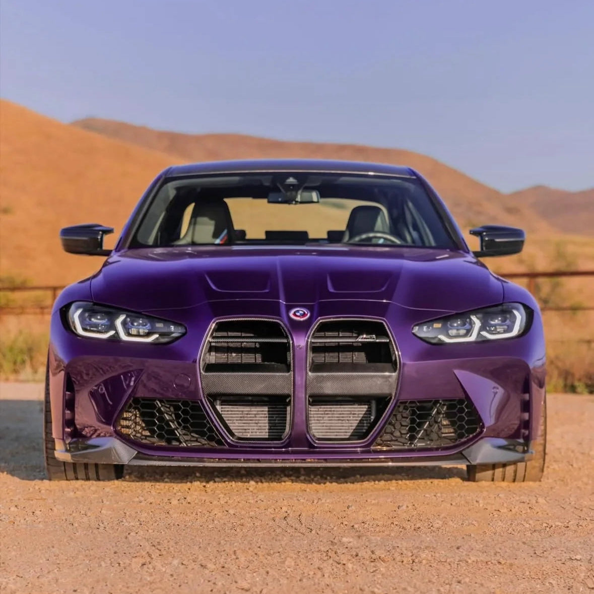 BMW G8X V Style V2 Dry Carbon Fiber Grille