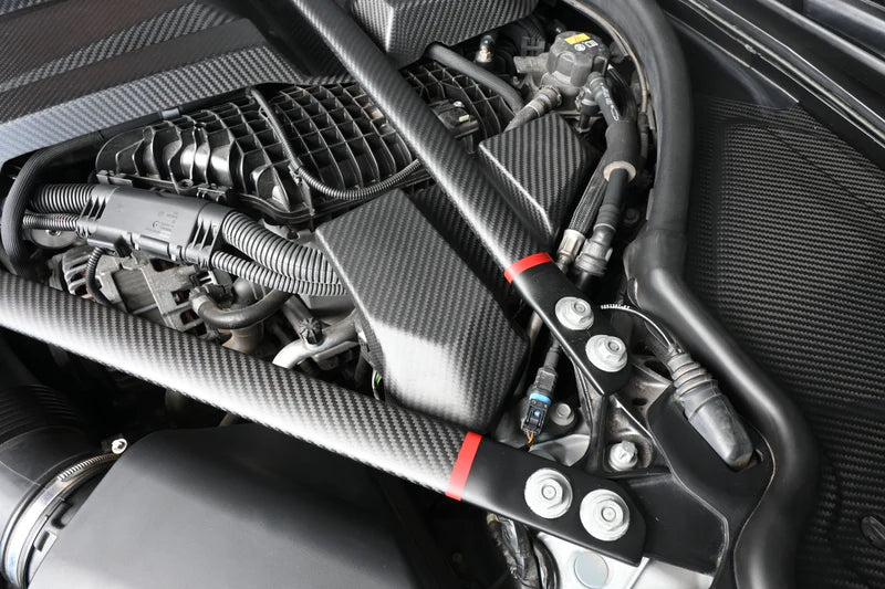 Dry Carbon Fiber ECU Cover Engine Compartment For BMW M3/M4 G80/G82