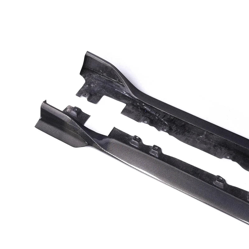 TOYOTA SUPRA A90 GR AD STYLE CARBON FIBER Side Skirts V1