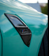 BMW G8X Dry Carbon Fiber Fender Air Knives V2