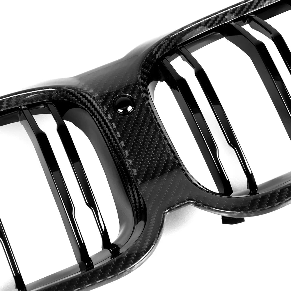 DRY CARBON FIBER FRONT GRILLE BMW 8-SERIES G14 / G15 / G16 LCI FACELIFT