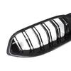 BMW M8 F91 / F92 / F93 DRY CARBON FIBER FRONT KIDNEY GRILLE