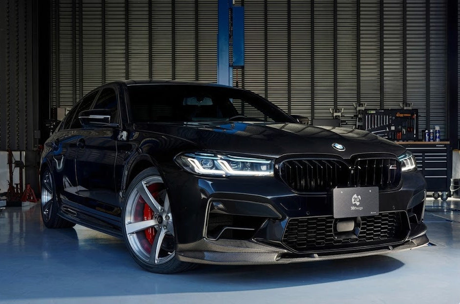 BMW M5 LCI (2020-2023, F90) 3DDesign Carbon Fiber Front Lip