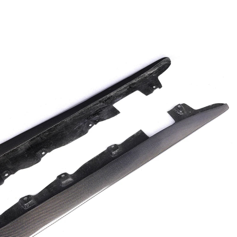 TOYOTA SUPRA A90 GR AD STYLE CARBON FIBER Side Skirts V1