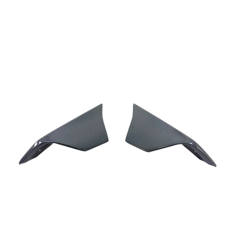 AG Style Carbon Fiber Rear Canard Splitters - Toyota A90 GR Supra