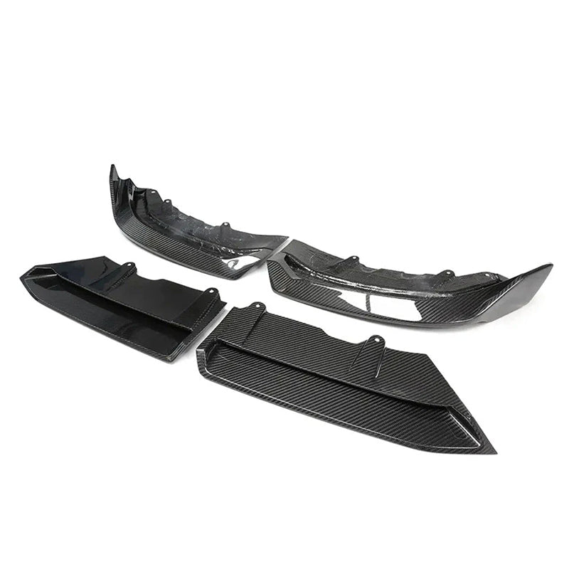 BMW 5 SERIES G6X DRY CARBON FIBER MP STYLE FRONT LIP