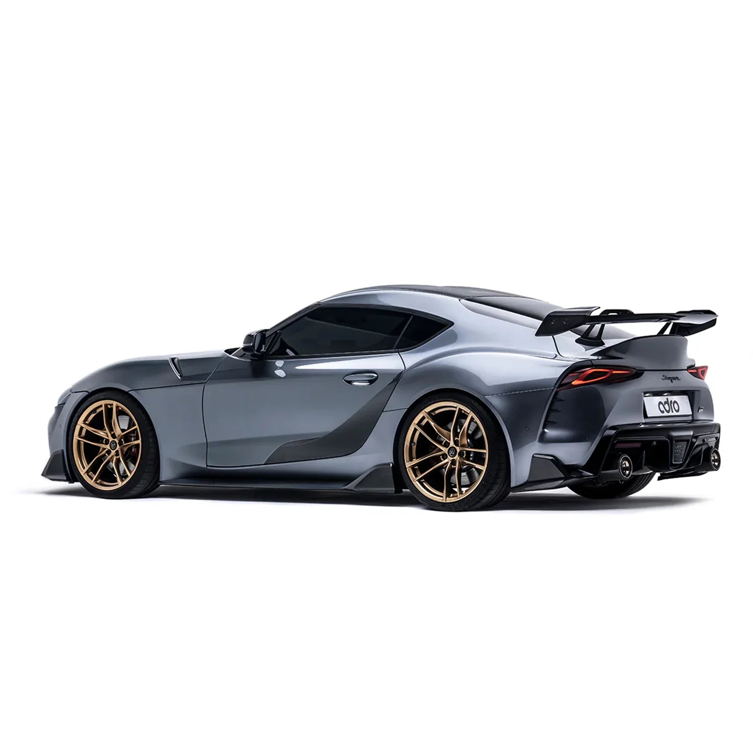 TOYOTA SUPRA A90 GR AD STYLE CARBON FIBER Side Skirts V1