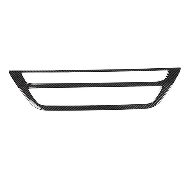 BMW 5 SERIES G30 DRY CARBON FIBER LHD DASHBOARD AC CONTROL COVER TRIM